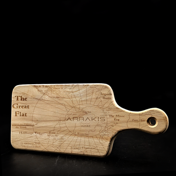 MAP OF ARRAKIS Cutting Board