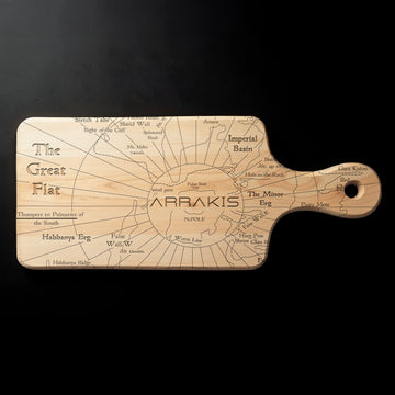 MAP OF ARRAKIS Cutting Board