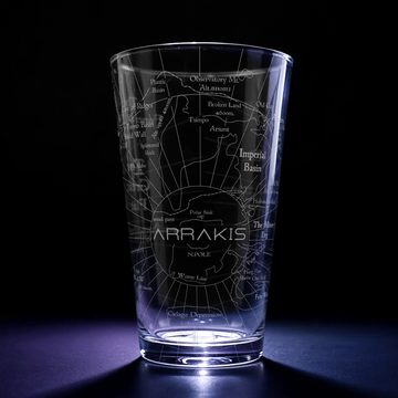 MAP OF ARRAKIS Pint Glass