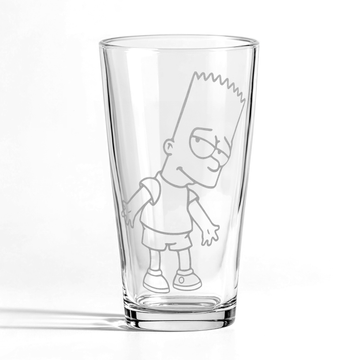 BART SIMPSON Pint Glass