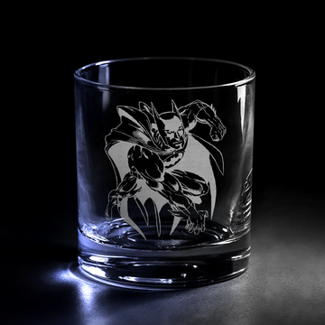BAT-MAN Whiskey Glass