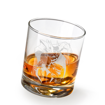 BAT-MAN Whiskey Glass