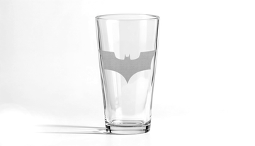 BAT-MAN EMBLEM Pint Glass
