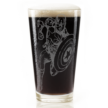 CAP AMERICA Pint Glass