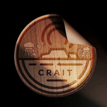 CRAIT Wood Sticker
