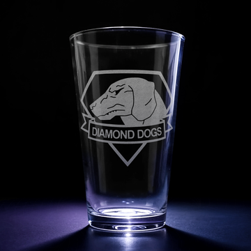 DIAMOND DOGS Pint Glass