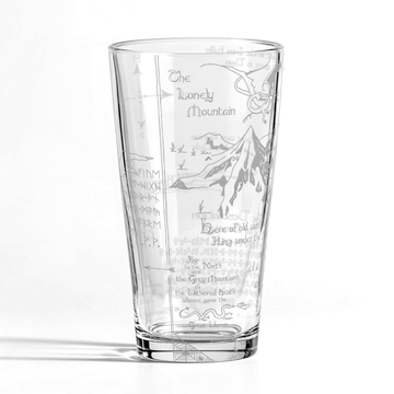 MAP OF EREBOR Pint Glass