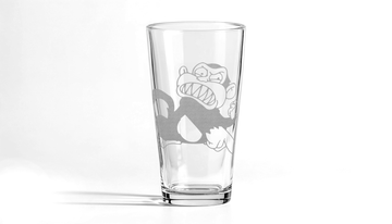 EVIL MONKEY Pint Glass