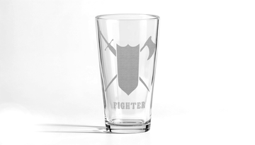 FIGHTER Pint Glass