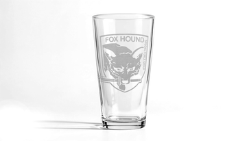 FOXHOUND EMBLEM Pint Glass