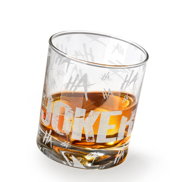 JOKER HAHA Whiskey Glass
