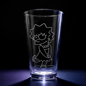 LISA SIMPSON Pint Glass