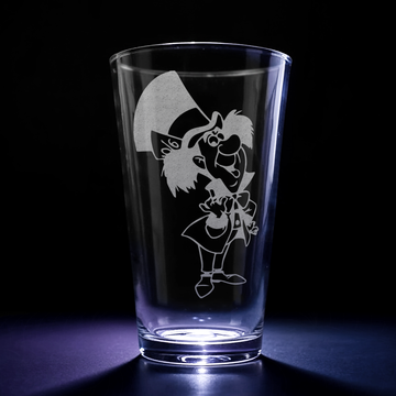 MAD HATTER Pint Glass