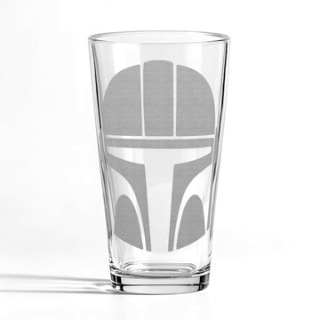 MANDO HELMET Pint Glass