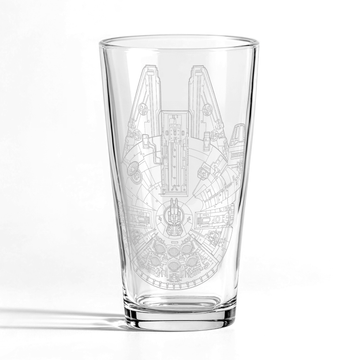 MILLENNIUM FALCON Pint Glass