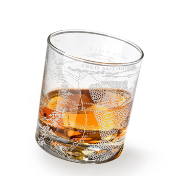 MAP OF MIRKWOOD Whiskey Glass