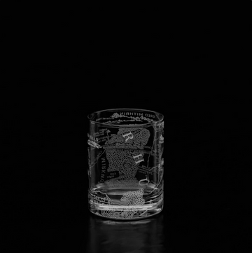 MAP OF MIRKWOOD Shot Glass