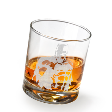 BAT-MAN TORSO Whiskey Glass