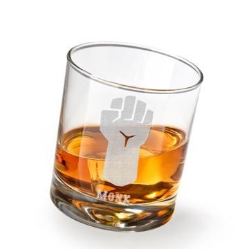 MONK EMBLEM DnD Whiskey Glass