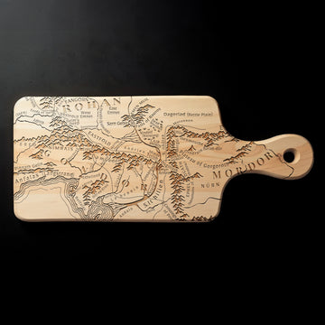 MAP OF MORDOR + ROHAN Cutting Board