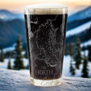 MAP OF THE NORTH Pint Glass