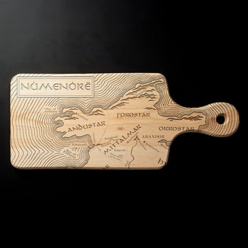 MAP OF NUMENOR Cutting Board