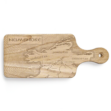 MAP OF NUMENOR Cutting Board
