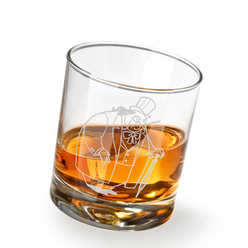 PENGUIN Whiskey Glass