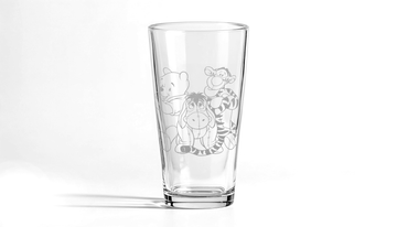 POOH EEYORE TIGGER Pint Glass