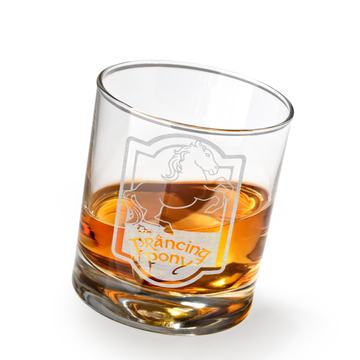 PRANCING PONY Whiskey Glass