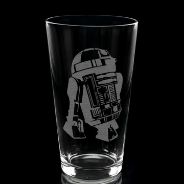 R2D2 Pint Glass