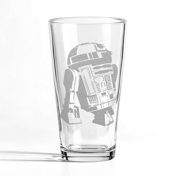R2D2 Pint Glass
