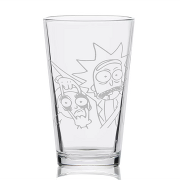 RICK & MORTY Pint Glass