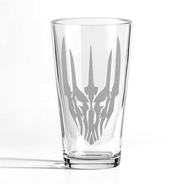 MASK OF SAURON Pint Glass