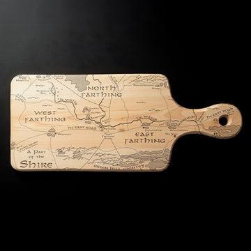 MAP OF THE SHIRE Cutting Board