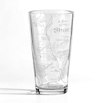 MAP OF THE SHIRE Pint Glass