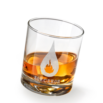 SORCEROR EMBLEM DnD Whiskey Glass
