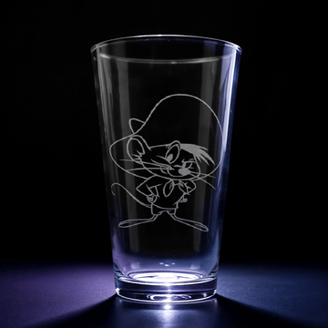 SPEEDY Pint Glass