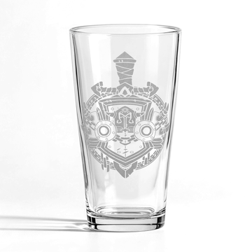 WARRIOR Pint Glass