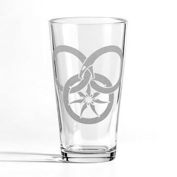 WHEEL OF TIME EMBLEM Pint Glass