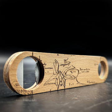 MAP OF EREBOR Bottle Opener