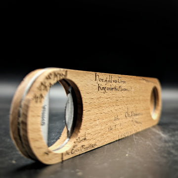 MAP OF EREBOR Bottle Opener