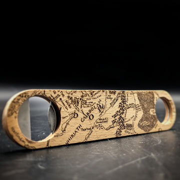 MAP OF MIDDLE EARTH Bottle Opener