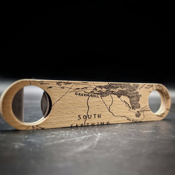 MAP OF THE SHIRE Bottle Opener