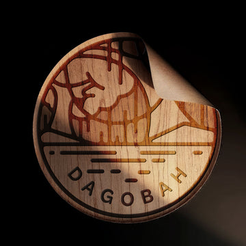 DAGOBAH Wood Sticker