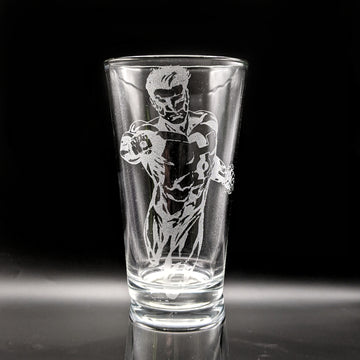 GREEN-LANTERN Pint Glass