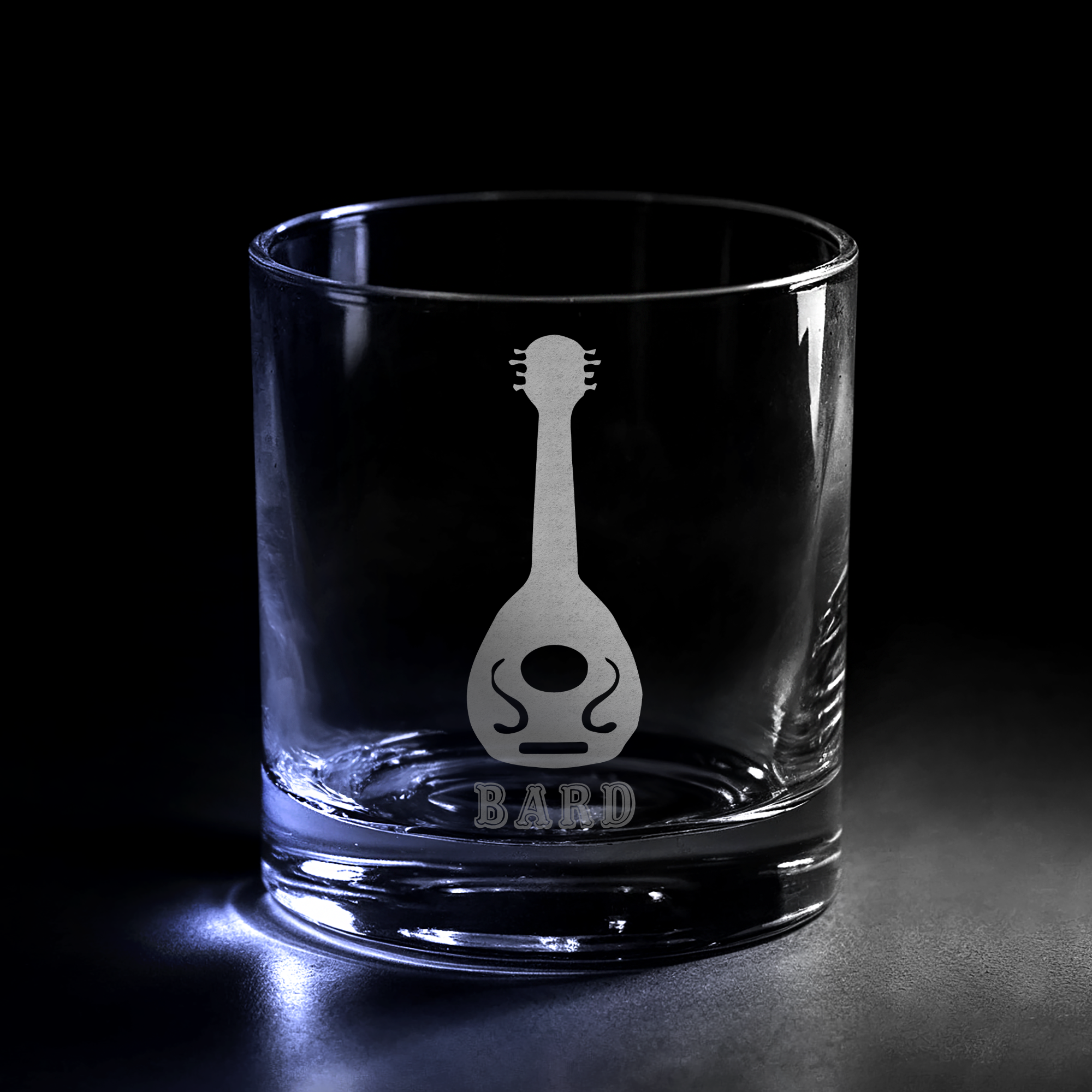BARD EMBLEM DnD Whiskey Glass
