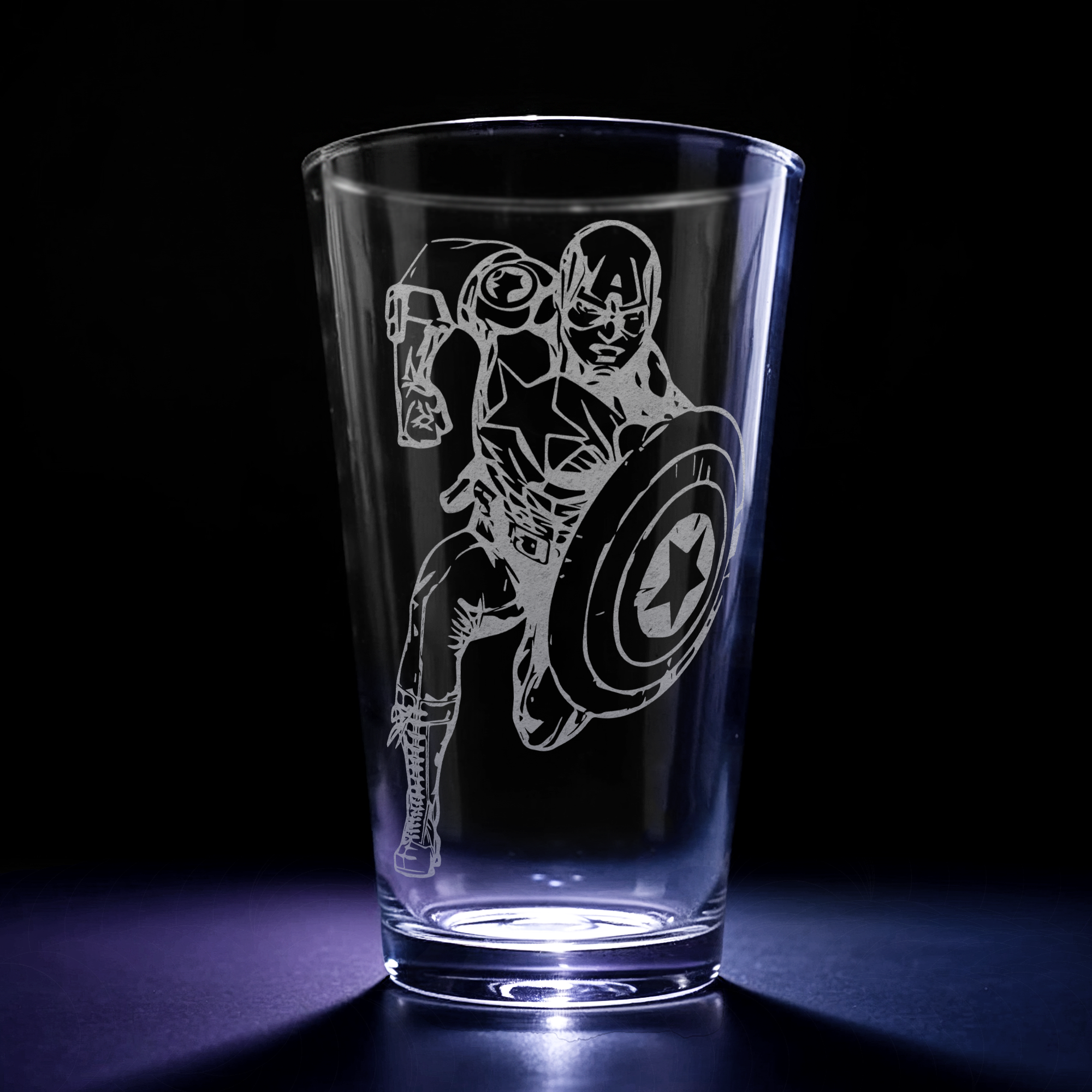 CAP AMERICA Pint Glass