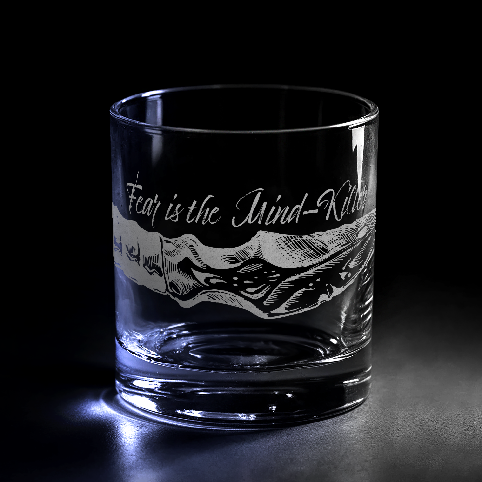 CRYSKNIFE Whiskey Glass
