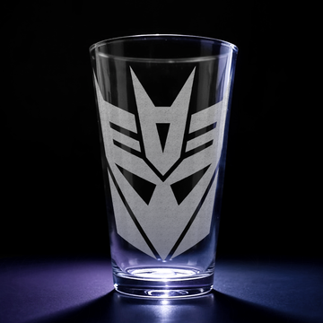 DECEPTICON Pint Glass